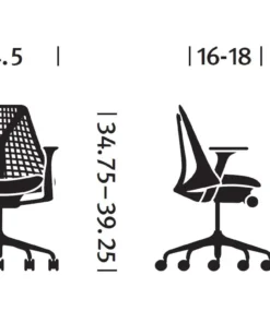 Herman Miller Sayl® Chair > Fully Loaded, Black (IN STOCK)